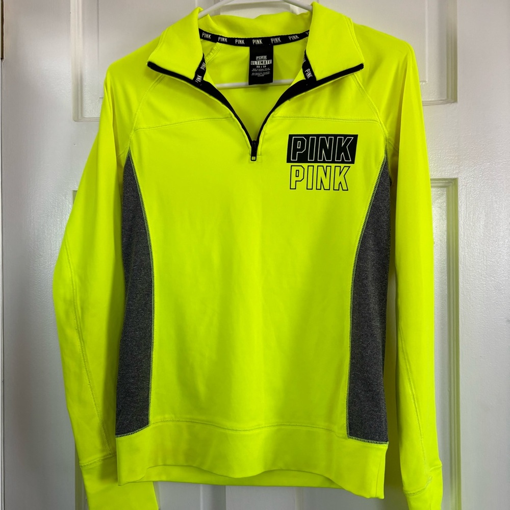 VS Pink half zip